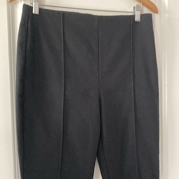 LOFT 10 High waist black ankle pants elastic waist - Picture 5 of 13